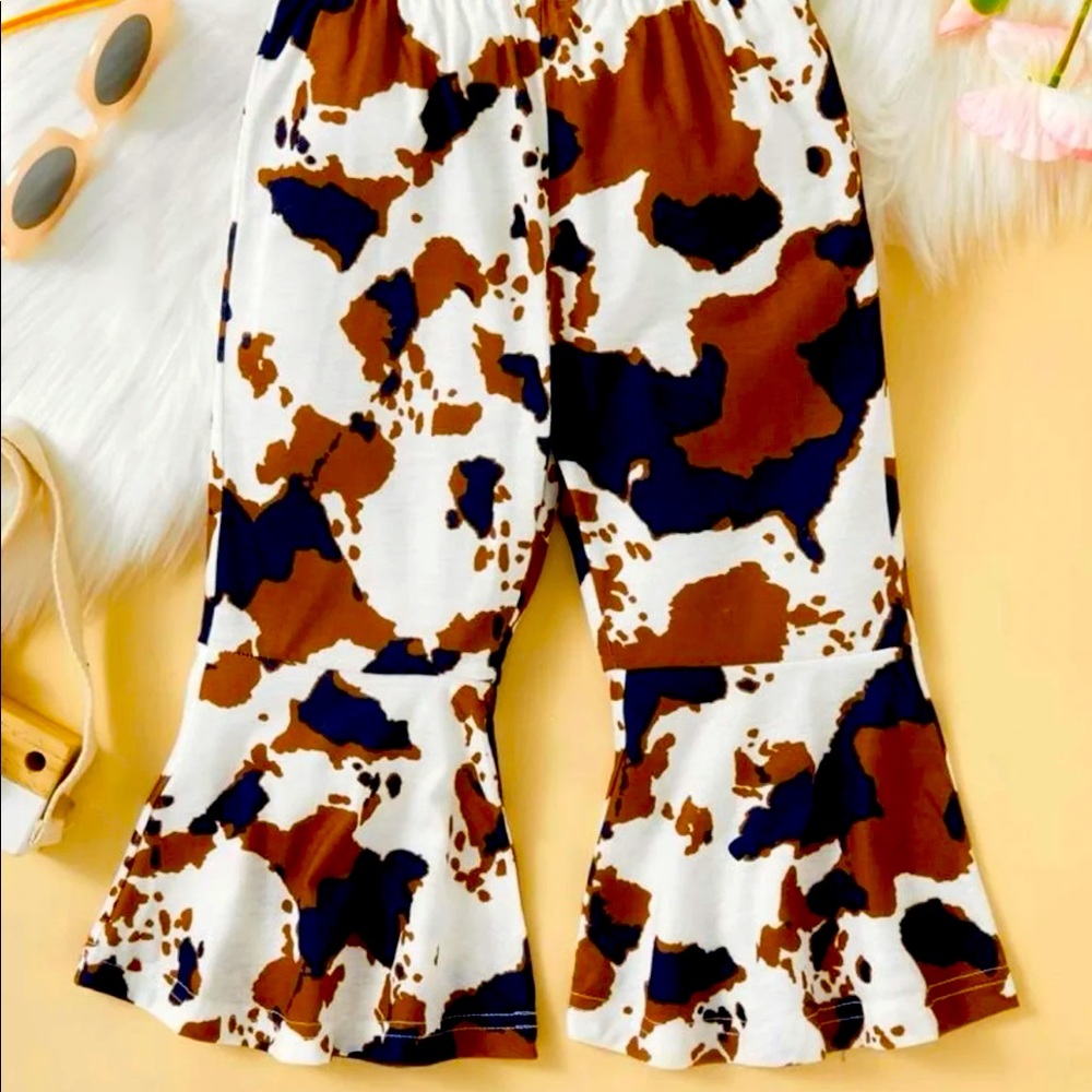 NWT baby cowhide bell bottoms